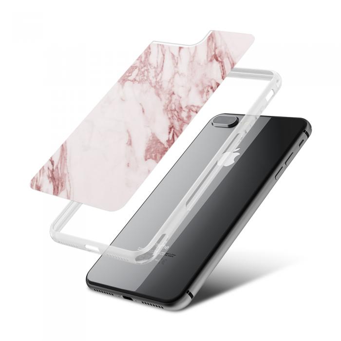 UTGATT5 - Fashion mobilskal till Apple iPhone 8 Plus - Marble