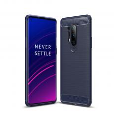 A-One Brand - Carbon Fibre Skal OnePlus 8 Pro - Blå