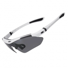 Rockbros - Rockbros photochromic UV400 Cykelglasögon - Vit