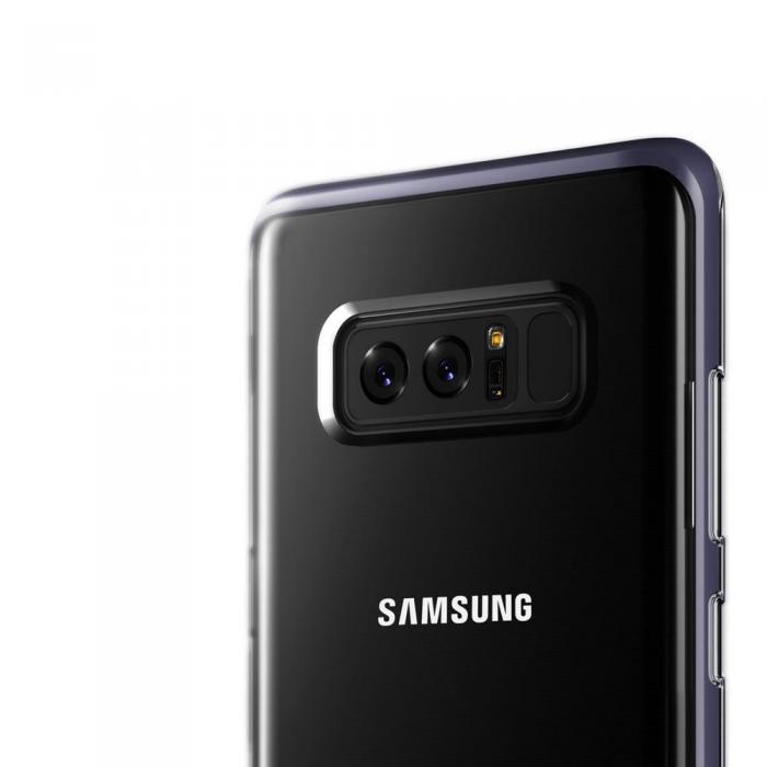 UTGATT4 - Verus Crystal Bumper Skal till Samsung Galaxy Note 8 - Orchid Grey