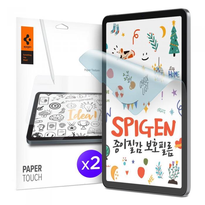 UTGATT5 - Spigen Paper Touch 2-Pack Skrmskydd iPad Pro 12.9 2020/2021