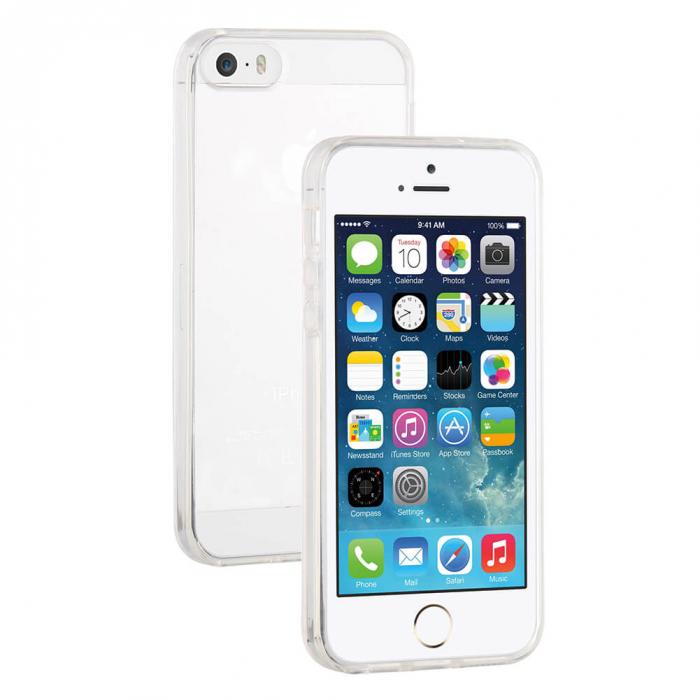 UTGATT5 - Vivanco Flexibelt Skal iPhone 5/5S/SE - Transparent