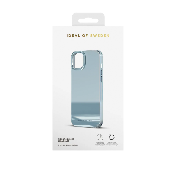 iDeal of Sweden - iDeal of Sweden iPhone 15 Plus Mobilskal - Mirror Himmelsbl