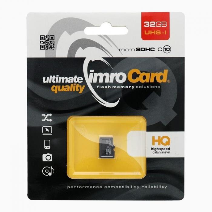 UTGATT1 - Imro Minneskort MicroSD 32GB Klass 10 UHS