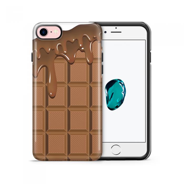 UTGATT5 - Tough mobilskal till Apple iPhone 7/8 - Choklad