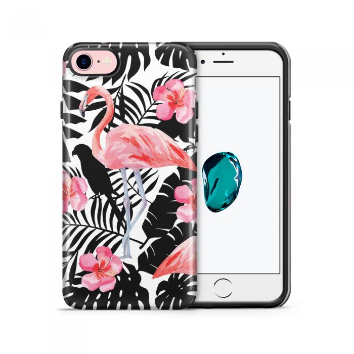 UTGATT5 - Tough mobilskal till Apple iPhone 7/8 - Flamingo