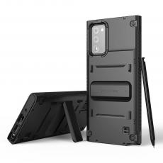 VERUS - VRS DESIGN Damda QuickStand Skal Galaxy Note 20 - Svart