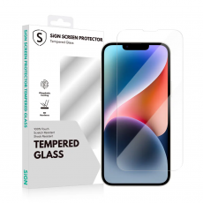SiGN - SiGN iPhone 14 Skärmskydd i Härdat glas