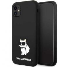 KARL LAGERFELD - Karl Lagerfeld iPhone 11/XR Mobilskal Silicone Choupette
