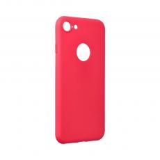 Forcell - Forcell Mjukt Silikon Matt Skal till iPhone 7 Röd