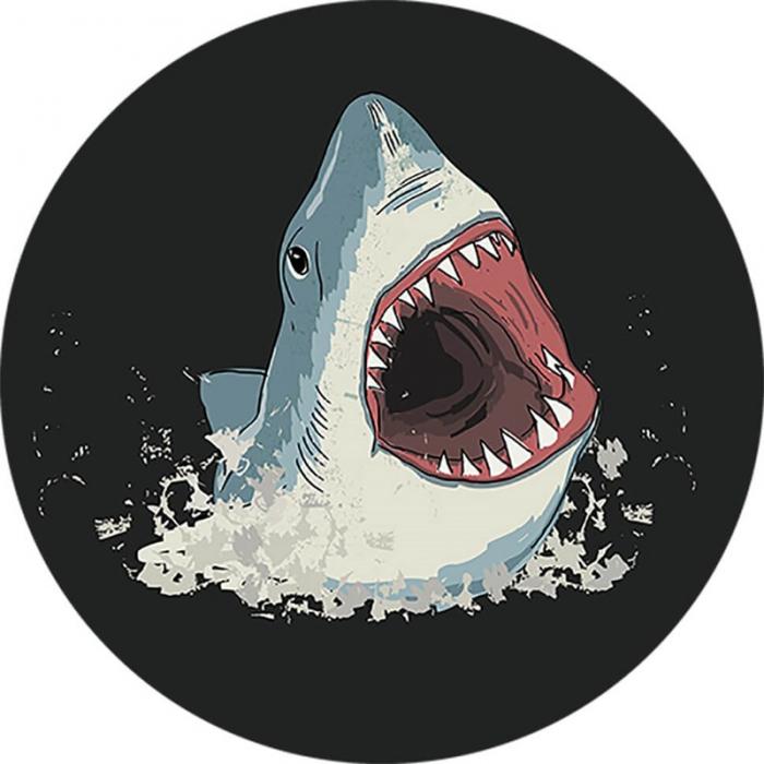 UTGATT5 - PopSockets Shark! Grip med Stllfunktion