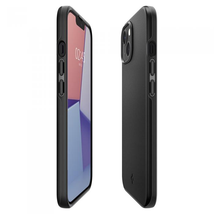Spigen - Spigen Thin Fit Mobilskal iPhone 13 - Svart