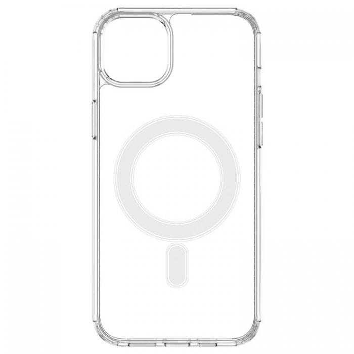 A-One Brand - iPhone 15 Mobilskal Magsafe Armored Gel - Transparent
