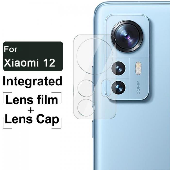 Imak - IMAK Kameralinsskydd i Hrdat glas Xiaomi 12 Pro - Clear