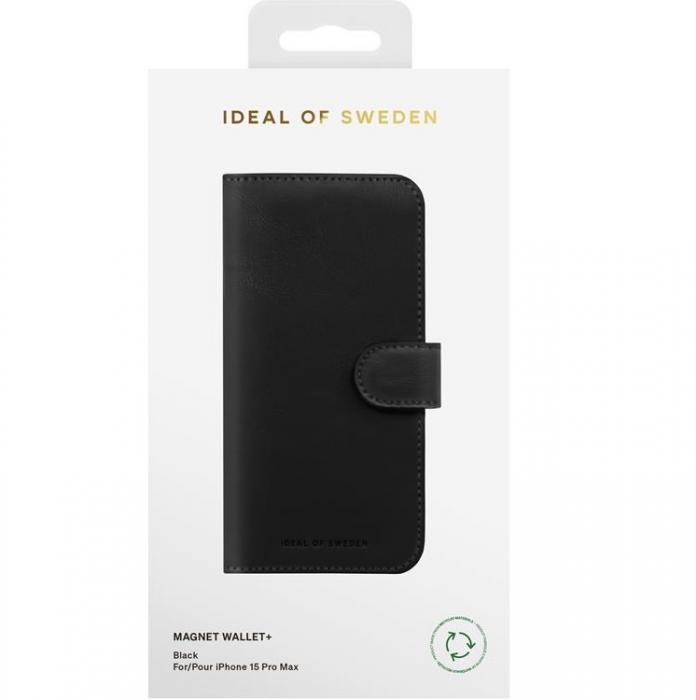 iDeal of Sweden - Ideal Of Sweden iPhone 15 Pro Max Plnboksfodral - Svart