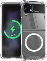 Boom - BOOM Galaxy Z Flip 4 Skal Magsafe Shockproof - Clear