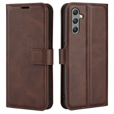 A-One Brand - Galaxy A24 4G Plånboksfodral Folio Flip Calf - Brun