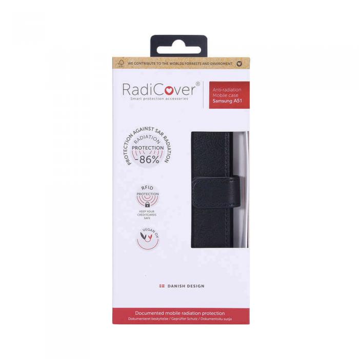 Radicover - RADICOVER Strlningsskydd Mobilfodral PU Samsung A51