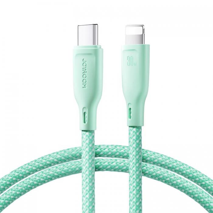 Joyroom - Joyroom USB-C till Lightning kabel 2m PD 30W - Grn