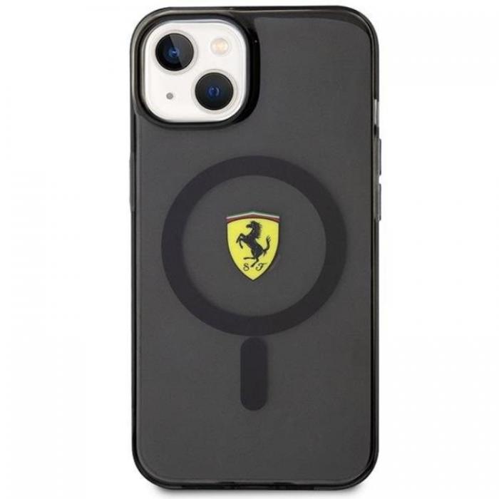 Ferrari - Ferrari iPhone 14 Mobilskal Magsafe Translucent - Svart