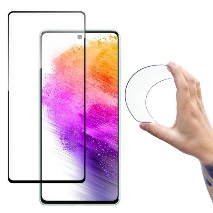 Wozinsky - Wozinsky Galaxy A73 Hrdat Glas Skrmskydd Flexi Nano - Transparent