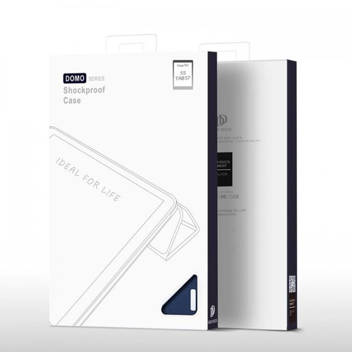 UTGATT5 - Dux Ducis Domo Fodral Galaxy Tab S7/Tab S8 - Bl