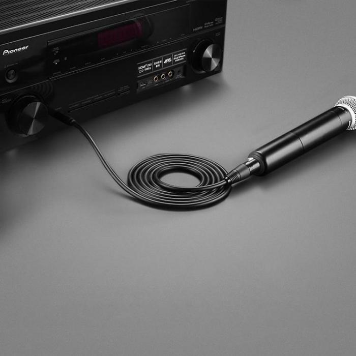 Ugreen - Ugreen Audio kabel XLR Hona 6.35 mm Jack Hane 2m - Svart