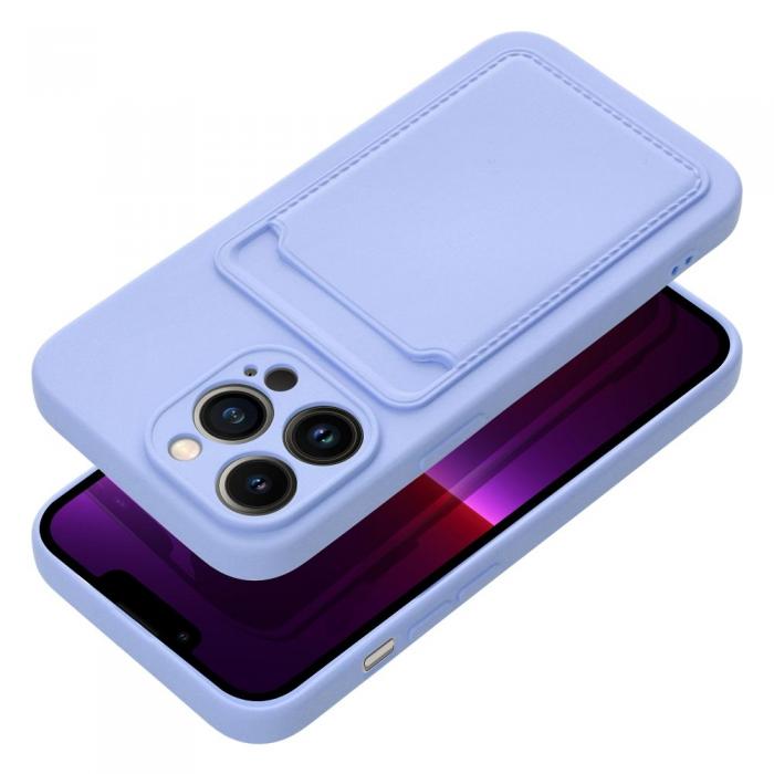 Forcell - Forcell iPhone 14 Pro Skal Korthllare Violett