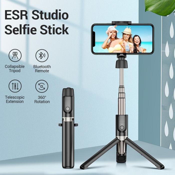UTGATT5 - Esr Wireless Selfie Stick Tripod Black