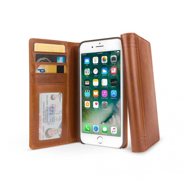 UTGATT5 - Twelve South Journal for iPhone 7/8/SE 2020 och iPhone 8 - Cognac