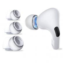 Tech-Protect - 3-Pack Örontips Apple Airpods Pro 1/2 - Vit
