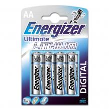 Energizer&#8233;ENERGIZER Batteri AA/LR6 Ultimate Lithium 4-pack&#8233;