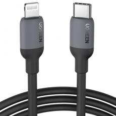 Ugreen - Ugreen Power USB-C Till Lightning Kabel 1 m - Svart