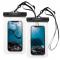 Spigen - Spigen 2-Pack Universala Vattentt Mobilvskor A601 - Crystal Clear