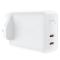 Acefast - Acefast UK Vggladdare 2x USB Typ-C 50W - Vit