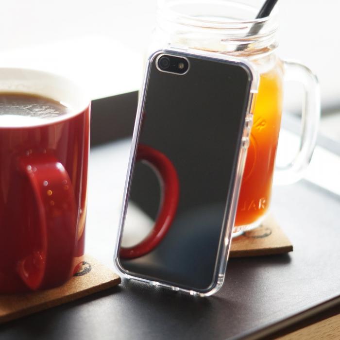 UTGATT5 - RINGKE Fusion Mirror skal till Apple iPhone 5/5S/SE - Gold