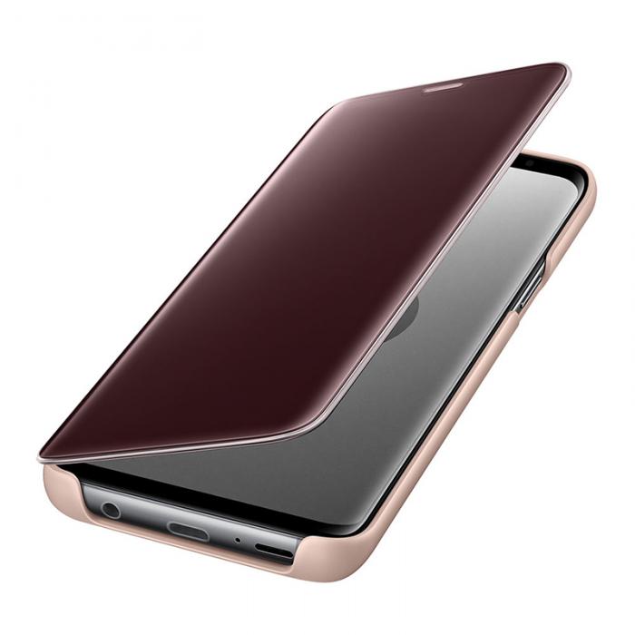 UTGATT4 - Samsung Clear View Cover Galaxy S9 Gold