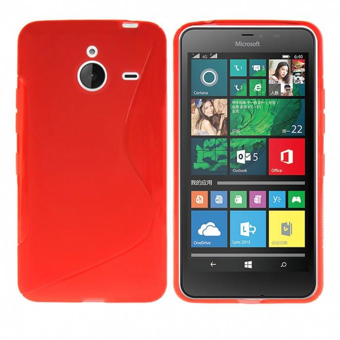 UTGATT5 - Flexicase Skal till Microsoft Lumia 640 XL - Rd