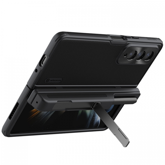 Nillkin - Nillkin Galaxy Z Fold 4 Mobilskal Super Frosted Shield - Svart