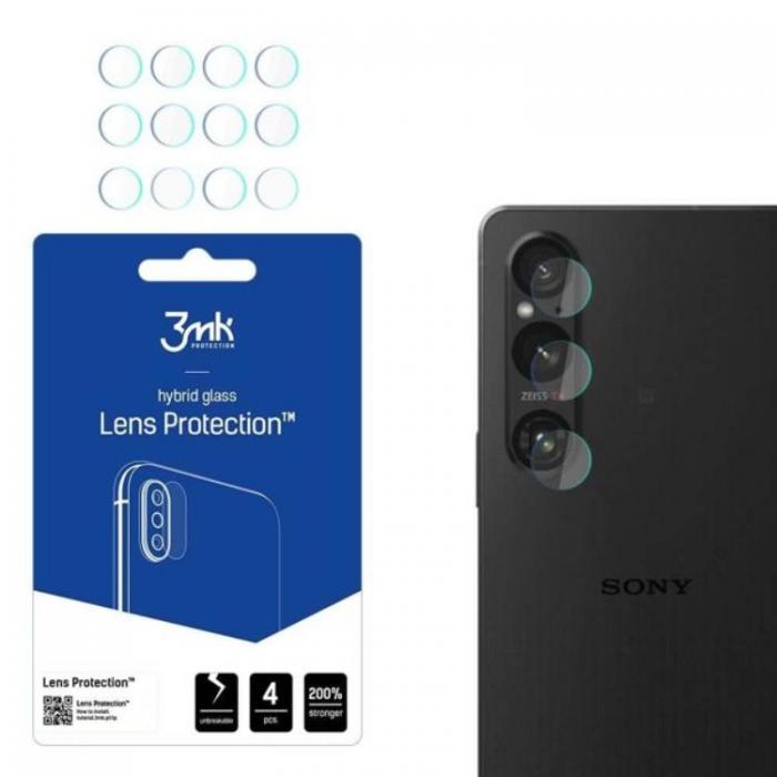 3MK - 3MK Sony Xperia 1 V Kameralinsskydd i Hrdat Glas