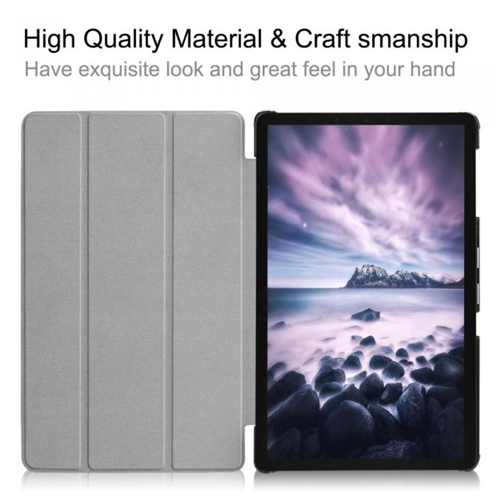 UTGATT4 - Tri-fold Fodral fr Samsung Galaxy Tab A 10.5 - Guld