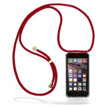 CoveredGear-Necklace - Boom iPhone 6 Plus skal med mobilhalsband- Maroon Cord