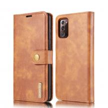 DG.MING - DG.MING Detachable 2-in-1 Fodral Till Samsung Galaxy Note 20 - Brun