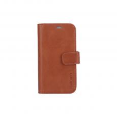 Radicover - RADICOVER iPhone 12 Mini Plånboksfodral Strålningsskydd läder - Brun