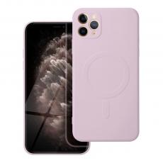 OEM - Silikon Magsafe Skal för iPhone 11 PRO MAX i rosa färg.