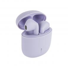 OEM - Setty Bluetooth TWS-hörlurar med laddningsfodral lila