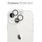 A-One Brand - [2-PACK] Skrmskydd iPhone 14 Kameralinsskydd Hrdat glas Svart