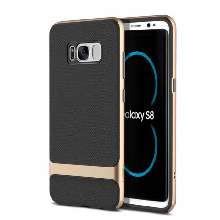 UTGATT5 - ROCK Royce Skal till Samsung Galaxy S8 Plus - Gold