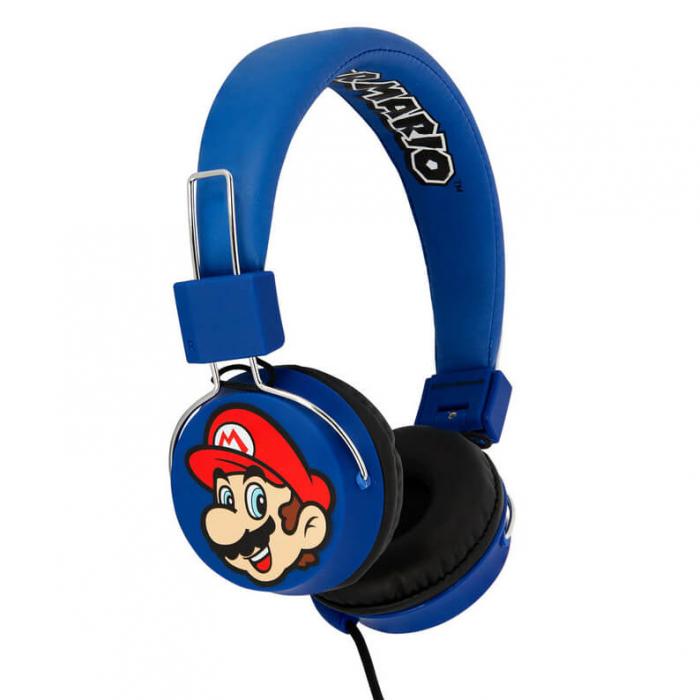 A-One Brand - SUPER MARIO Hrlur Tween On-Ear 100dB Mario & Luigi
