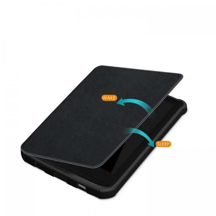Tech-Protect - PocketBook Lux 4/5/HD 3 Fodral Smart - Svart